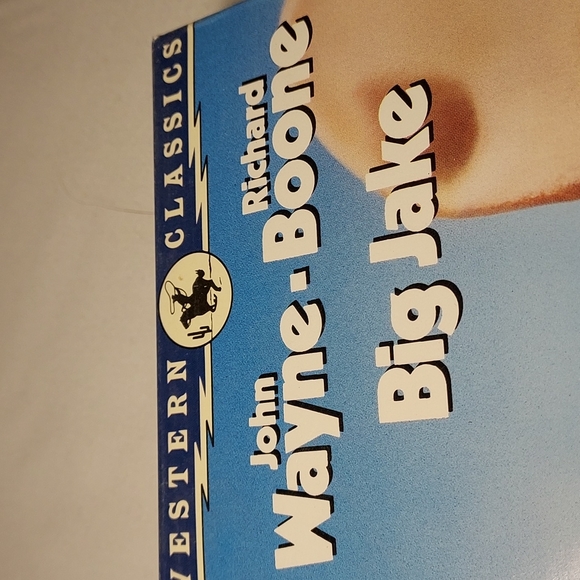 Vintage 1991 Western Classics "Big Jake" Starring John Wayne & Richard Boone VHS - Picture 2 of 8